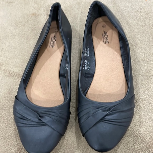 Ardene black flats - size 11 - Picture 1 of 2